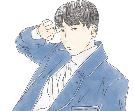 色気を活かしたイラスト、描きます あなたの“好きな人”、描かせてください。 イメージ2