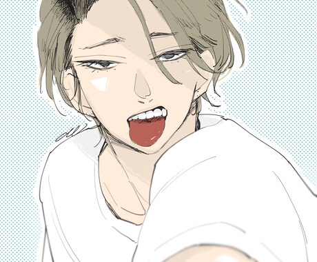 あなただけのアイコン描きます 人目を引くようなキャラクターイラストお描きします！ イメージ2