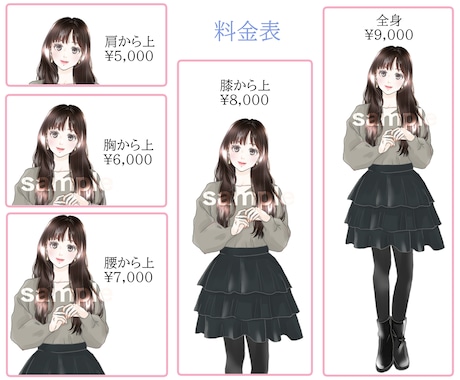 やさしく惹きつける印象アップアイコン作成します 元商業誌のまんが家が描く、あなただけの世界 イメージ2