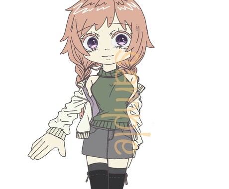 最短2、3日！キュートなデフォルメイラスト描きます 動画やアイコンなどに使うことができるイラストをお描きします！ イメージ2