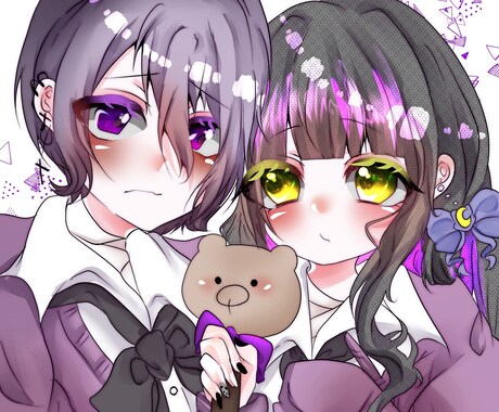 可愛いアイコンイラスト描きます 自分だけのアイコンが欲しい方に！ イメージ1