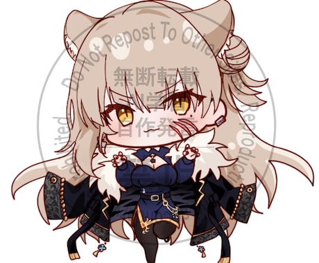ミニキャラ描きます あなたのキャラを可愛いミニキャラにしませんか？ イメージ1