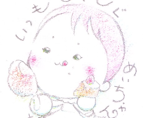 お子様の成長の記録に、「まんが似顔絵」お描きします。 イメージ1