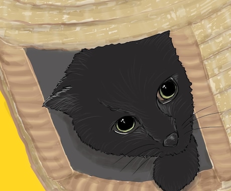 ねこちゃんのイラスト描きます 大切な家族、思い出を丁寧に描かせていただきます！ イメージ2