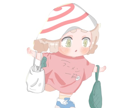 ほんわかタッチで可愛いちびキャラ描きます イメージ1