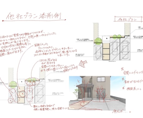 現役プランナーが外構プランを添削します プランに悩んでいる方、コーディネートのポイントをお伝えします イメージ2