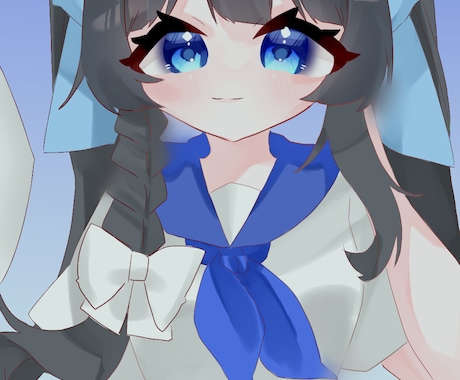 女の子アイコン描きます 可愛らしい雰囲気の女の子のアイコン使いませんか？ イメージ2