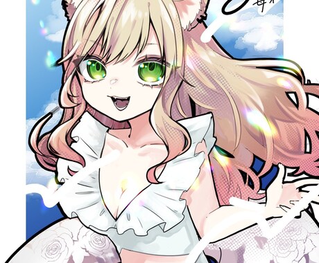 動画、配信用イラスト制作します アニメタッチのイラストで配信や動画を魅力的にみせます！ イメージ2
