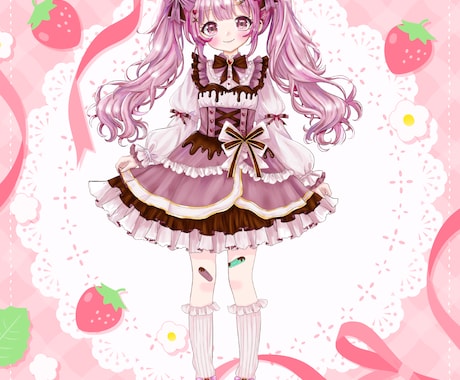IRIAMデビューに必要な素材まとめて制作します IRIAMデビュー応援パック制作！立ち絵ヘッダーリング込み イメージ2
