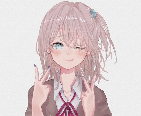 SNS用アイコン、ヘッダーお描きします 普通等身～ミニキャラOKあなただけのオリジナルをお届けします イメージ2
