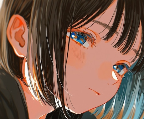 静止画イラストをAIで自然に動画化しますます 瞬き・呼吸・髪の揺れまで自然に再現 イメージ1