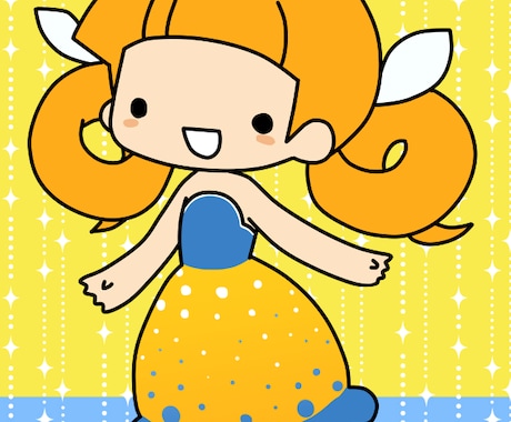 脱力系デフォルメ絵を描きます イメージ1
