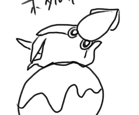 癖になる「シュール可愛い」キャラクター描きます ｢ちょっと変で、なぜか愛らしい」キャラクター制作 イメージ2