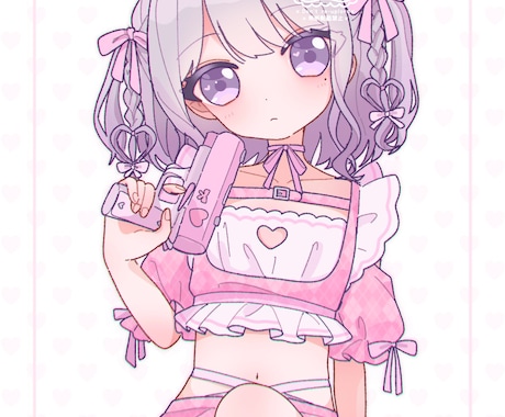 ポップでかわいいイラストお描きします アイコン・立ち絵・サムネイル等、幅広く対応！ イメージ2