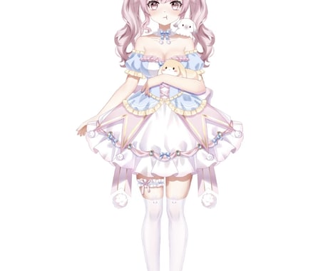 全力でVtuberデビューを徹底サポートいたします キャラデザ、Live2D、パーツ分け、修正無制限、著作権譲渡 イメージ2