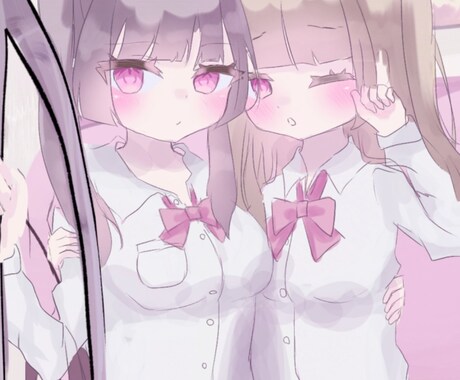 安価で萌えかわいい人物、1枚絵描きます 安価で萌え系なイラスト描きます イメージ2