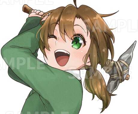 SNSアイコンお描きします SNSアイコン作成いたします！ イメージ2