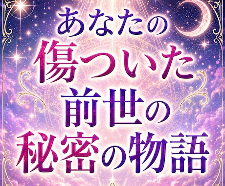 あなたの傷ついた前世からの悲しみを鑑定します 魂に残る痛みにそっと寄り添います イメージ1