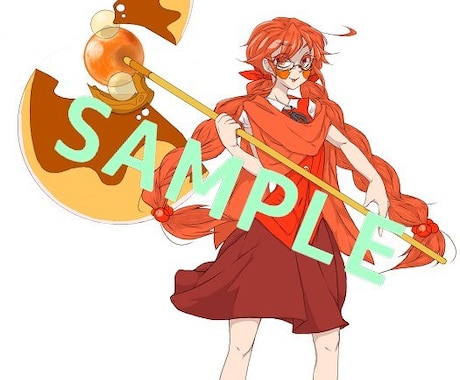 武器、詠唱中OK。全身絵からアイコンまで描きます 武器持ち、詠唱中！ファンタジー系イラスト描きます！！ イメージ1