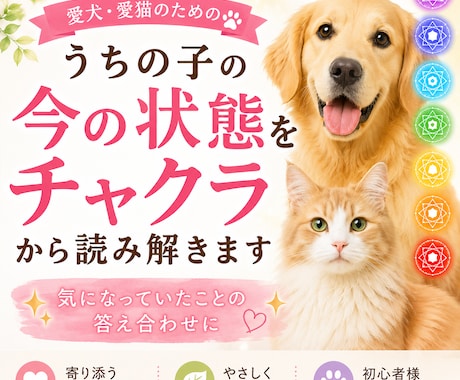 うちの子の今の状態をチャクラから読み解きます 気になっていたモヤモヤの答え合わせに イメージ1