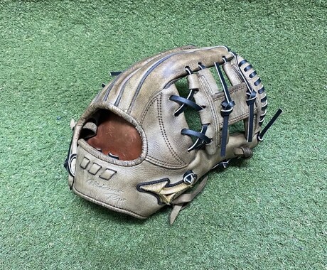 野球グラブの紐交換をします 野球ショップ勤務の経験を活かして丁寧に仕上げます。 イメージ1