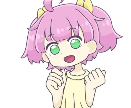 商用可！かわいいキャラクターのイラスト作成します webページや印刷物や動画をかわいいキャラでパッと明るく！ イメージ1