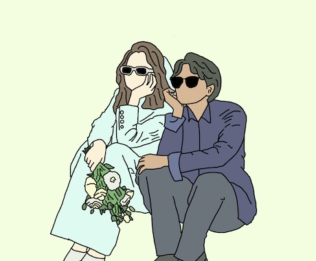 あなたの思い出を世界で1枚しかないイラストにします 「大切な人との思い出を、イラストで永遠に。」 イメージ1