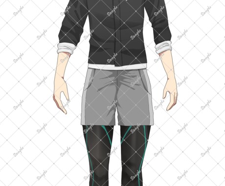 スポーツマン【表情差分5種類】立ち絵販売しますます 商用可・スポーツマンの立ち絵販売します【表情差分5種類】 イメージ2