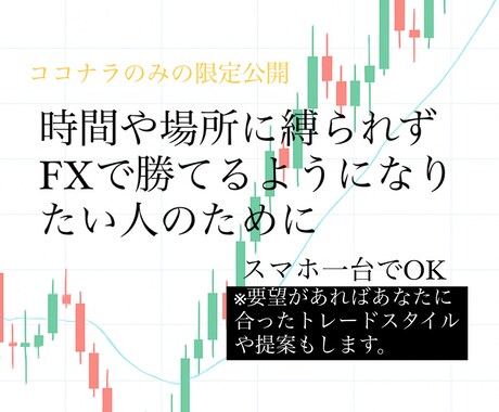 スマトレFX - パソコン不要のトレード教えます FXはパソコンが必須ではなくなりました。スマホ一台でOK！ イメージ1