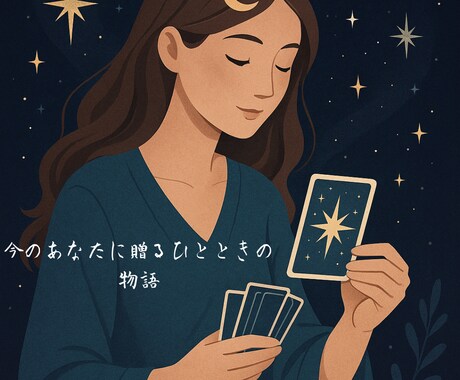 タロットで今のあなたの流れを読み解きます ライト鑑定　今のあなたに贈るひとときの物語 イメージ1