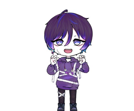 IRIAMでも使えるミニキャラ描きます 最短納品7日間￤可愛いミニキャラ制作します イメージ2
