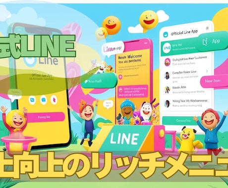 集客アップ！LINEリッチメニュー制作します 「ファン急増！オリジナルデザインで集客アップをサポートします イメージ1