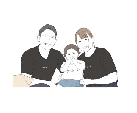 お写真を選ぶだけ！シンプル映えるイラストを描きます イメージ1