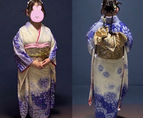 出張着付け着物のトータルコーディネートをいたします ビジュアルのプロがコーディネートからヘアアレンジのアドバイス イメージ2