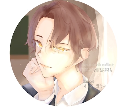 SNS用のアイコンをお描きします あなただけの特別な雰囲気を大切に描きます。 イメージ2