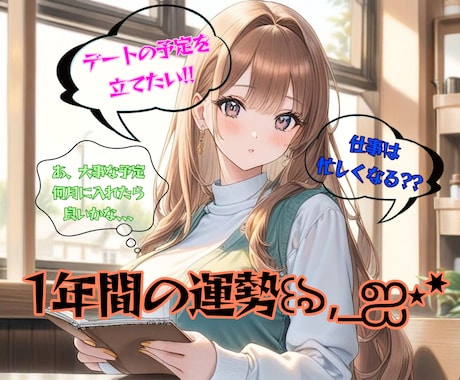 依頼の月から!!一年の総合運を占います ホロスコープで診断、フルデッキで対応。 イメージ1
