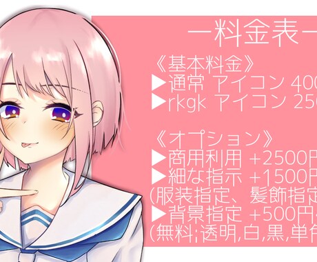 全ておまかせ◎あなたのアイコン作成させて頂きます 落書きアイコンなら2500円で御提供！ イメージ2