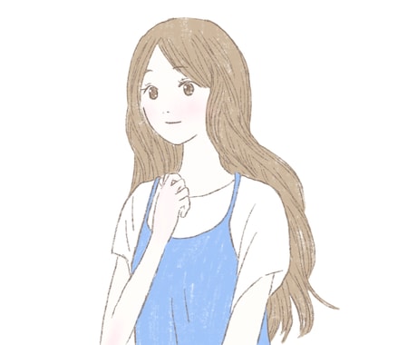 ふんわりかわいいアイコンお描きします おしゃれでシンプルなイラスト！SNSやブログに！ イメージ1