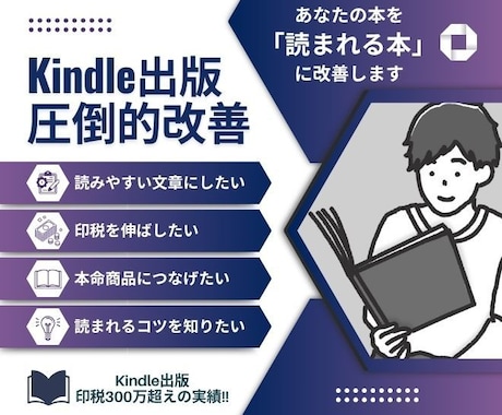 Kindle出版 事前モニターで圧倒的に改善します イメージ1