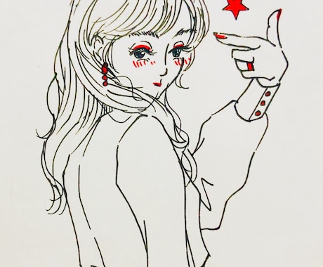 アイコン作成！ポップなイラスト描きます 線画で可愛いポップイラストです！ イメージ2