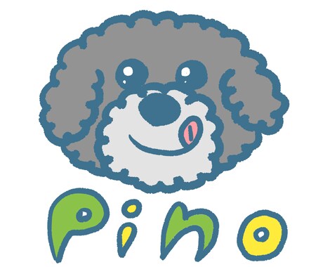 わんちゃんのアイコン描きます イメージ1