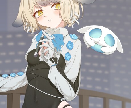 背景なし】キャラクターイラストを制作します サムネイル用イラストやグッズ用イラスト等お任せください！ イメージ2