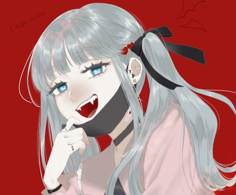 アイコンサムネイルMV誕生日イラスト等描きます ザラザラパキッとした絵柄~ふわふわ可愛い絵柄対応可能 イメージ1