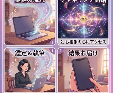 お相手の気持ちや本音をチャネリングで鑑定します 先着３名様限定❣️お相手の潜在意識から本音をお伝えします イメージ2