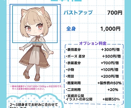 かわいいSDキャラクターを描きます SNSやグッズ、サムネに使えるSDキャラクターをお届け！！ イメージ2