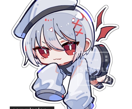 SDイラスト制作！ポップなSDイラスト描きます アイコン、サムネイル、オリジナルグッズ等様々な場面で活躍！ イメージ2