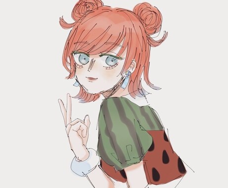 創作キャラ描きます あなたの創作女子をおしゃれにかっこよく書きます！ イメージ2