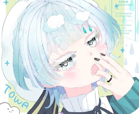 個性的なかわいいイラスト描きます 気軽に依頼できるお値段価格です！ イメージ1