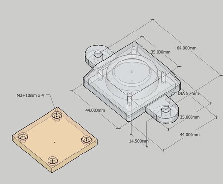 3Dプリンタ用STLファイル作成代行します 3Dプリンタ用データが必要な方へ イメージ1