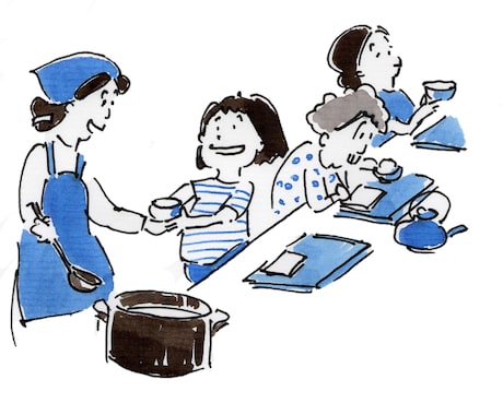 お寺に関するイラストを作成しています 単色シンプル、色味はご希望に沿って変えられます。 イメージ1